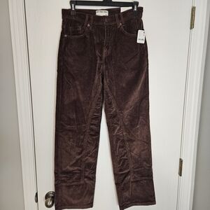 NWT We The Free Risk Taker High Rise Straight Leg Pants